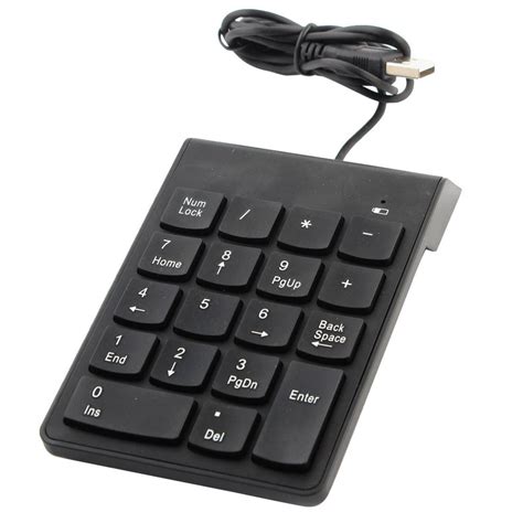 Unique BargainsLaptop Portable Number Pad USB Wired Numeric Keypad ...