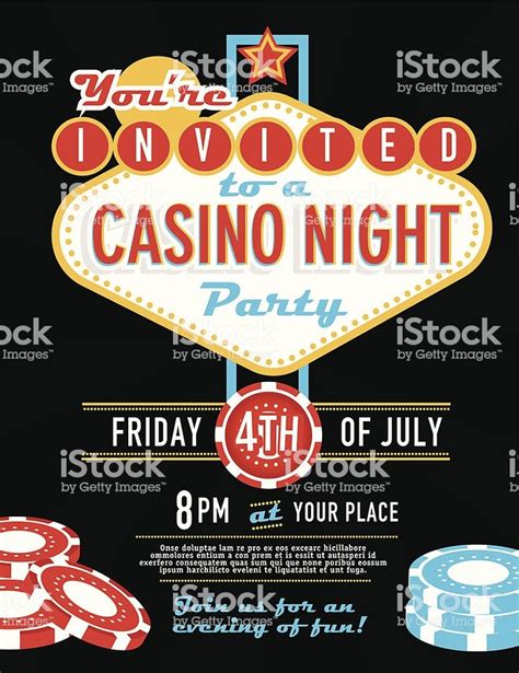 Poker game night invitation design | Casino night invitations, Casino ...