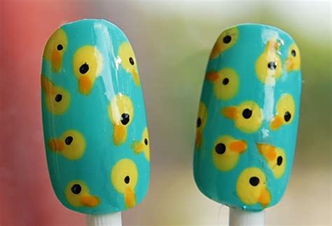 Rubber Duck Nail Art Design | Curious.com