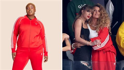 Blake Lively’s Super Bowl red adidas tracksuit: Recreate the outfit on ...