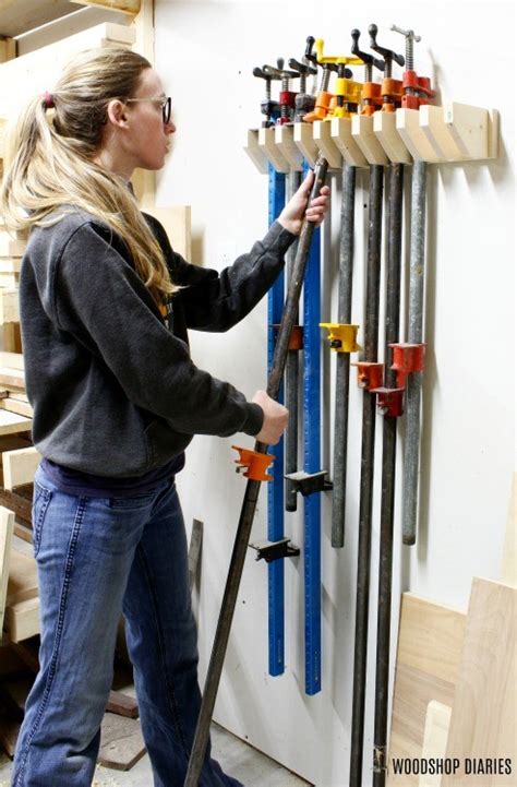 Diy Rolling Clamp Rack : Rockler 24'' Parallel Clamp Rack | Woodworking projects ... / Take a ...