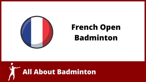 2024 French Open Badminton - Draw, Players and Prize Money