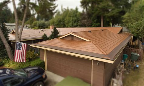 Bellevue, WA - Aged Copper Cedar Shingles — Interlock Metal Roofing