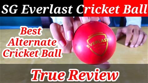 SG Synthetic Cricket Ball Review ll Synthetic Ball || SG Ball Review || - YouTube