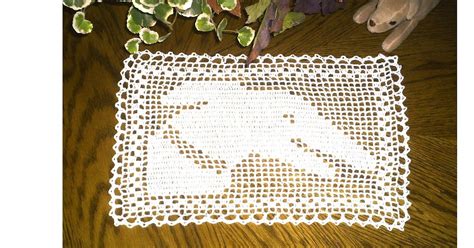 Amazing Greys Crochet: Free Filet Placemat Pattern