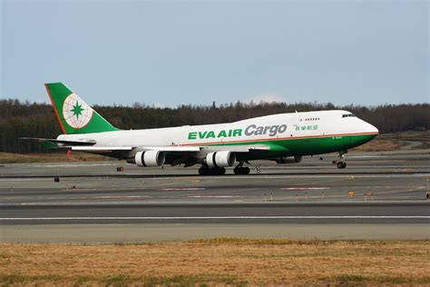 EVA AIR CARGO 747-400F B-16407(cn1053) | Anchorage Ted Steve… | Flickr