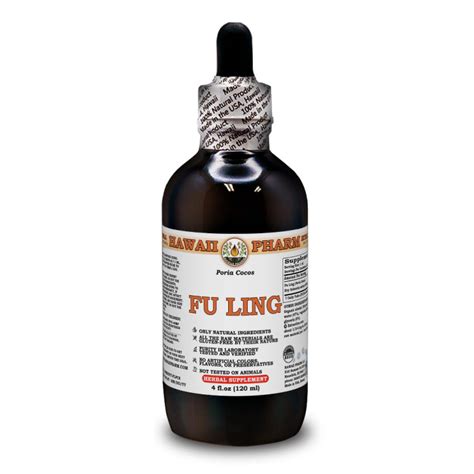 Fu Ling Liquid Extract, Fu Ling, Poria (Poria Cocos) Sclerotia Tincture