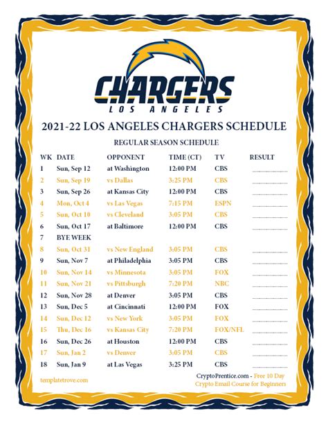 La Chargers Preseason Schedule 2024 - Marta Shawnee