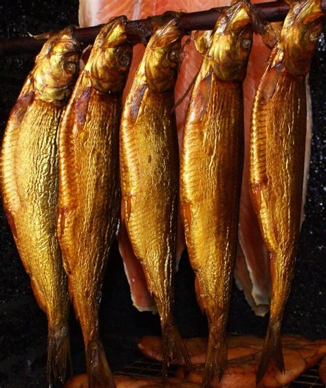 Bloaters are a form of smoked herring. They are brined and then cold ...