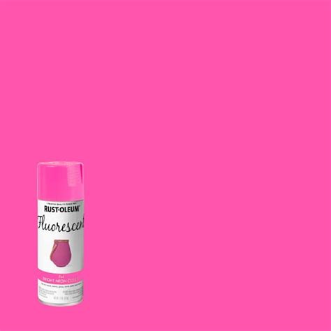 Rust-Oleum Specialty 11 oz. Fluorescent Pink Spray Paint (6-Pack) 342569 - The Home Depot