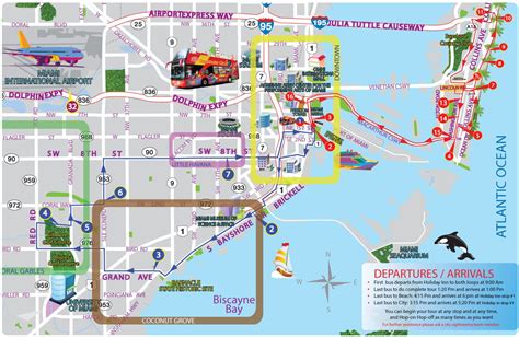 Miami Hop On Hop Off Bus Tour Map | Images and Photos finder