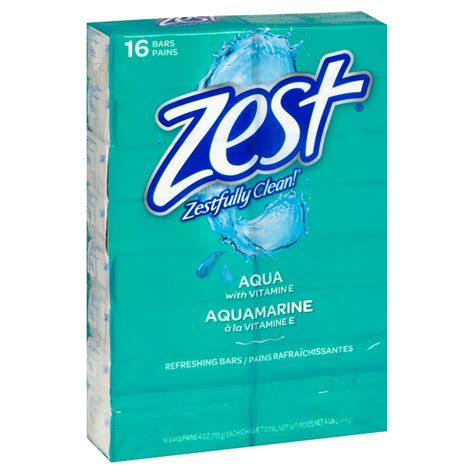 Zest Aqua Refreshing Bar Soap - Shop Cleansers & Soaps at H-E-B