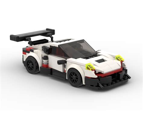 LEGO MOC-43399 Porsche 911 RSR (Speed Champions 2020) | Rebrickable - Build with LEGO