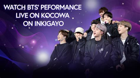 KOCOWA OFFICIAL on Twitter: "Watch the BTS Inkigayo live stream on ...