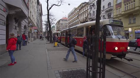 Czech Republic, Prague, tram 22 ride from Štěpánská to Karlovo nám. - YouTube