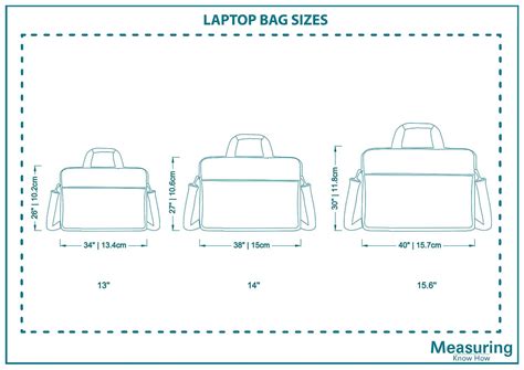 Laptop Bag Sizes & Size Chart (Solved) - MeasuringKnowHow