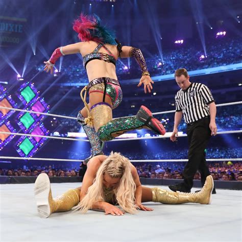 Wrestlemania 34 ~ Charlotte Flair vs Asuka - WWE Photo (41293983) - Fanpop