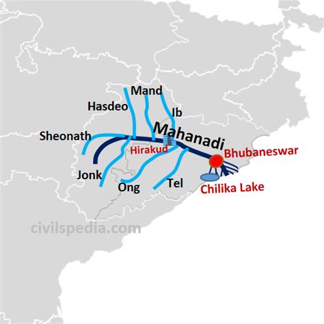 Rivers of Peninsular India - civilspedia.com