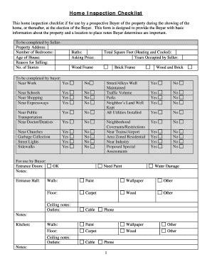 Apartment Inspection Checklist For Buyers - Apartment Post