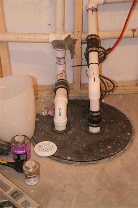 Sewage Grinder Pit And Pump Installation - Plumbing - DIY Home ...