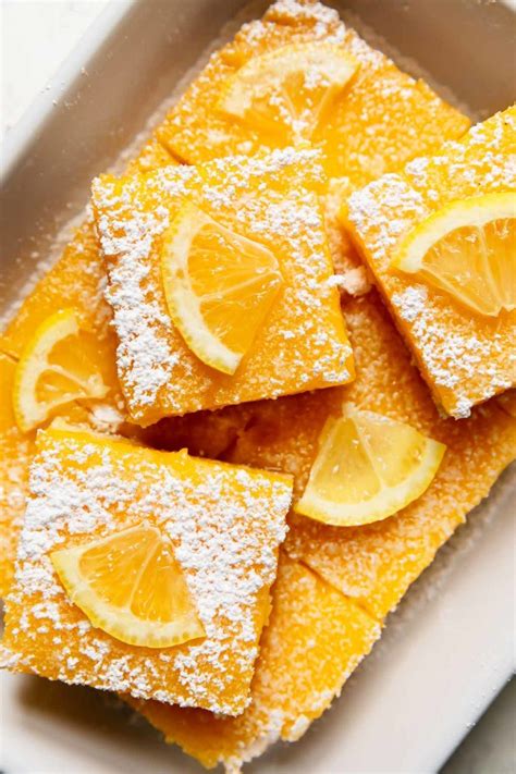 The Best Gluten-Free Lemon Bars | Recipe | Gluten free lemon bars, Lemon bars, Gluten free lemon