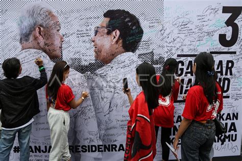 Kampanye akbar terakhir Ganjar-Mahfud di Semarang | ANTARA Foto