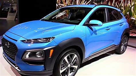 2018 Hyundai Kona Blue Preview - YouTube