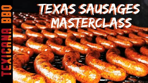 SMOKED SAUSAGES MASTERCLASS - Brisket sausages from scratch. - YouTube