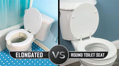 Elongated vs Round Toilet Seat - YouTube