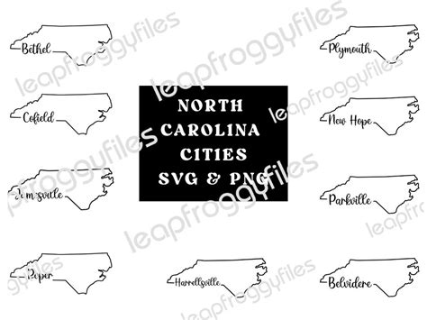 North Carolina State Outline SVG and PNG, North Carolina Shirt, North ...