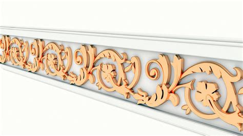 CORNICE MOLDING 3D model | CGTrader