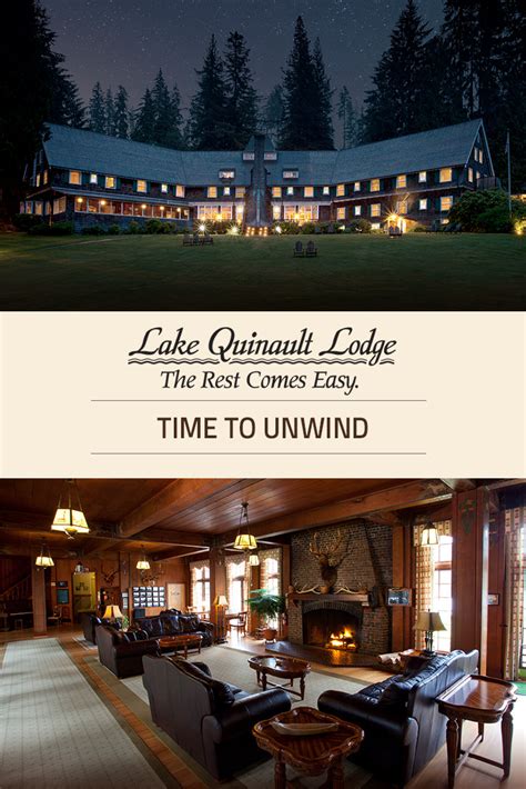 Accommodations at Lake Quinault Lodge | Olympic National Park & Forest WA