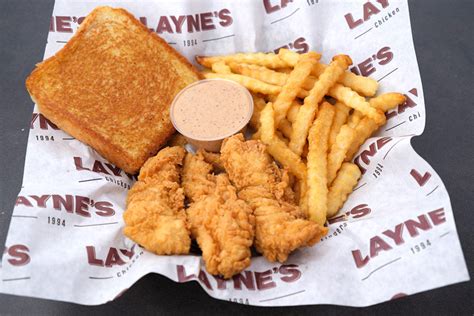 Our Menu - Layne's Chicken Fingers