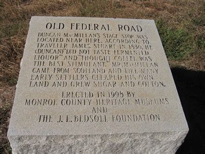 Old Federal Road - Repton, Alabama - Alabama Historical Markers on Waymarking.com