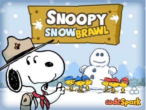 SNOOPY SNOW BRAWL Learn to Code Game Launched by codeSpark Academy - Gaming Cypher