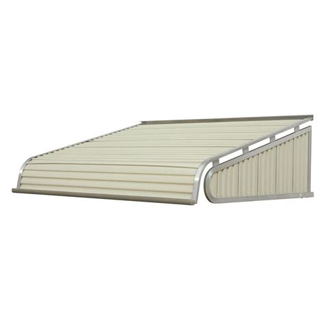 NuImage Awnings 5 ft. 1500 Series Door Canopy Aluminum Awning (12 in. H ...