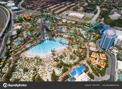 Aerial image Orlando Volcano Bay — Stock Photo © felixtm #164613766