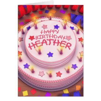 Happy Birthday Heather Gifts on Zazzle