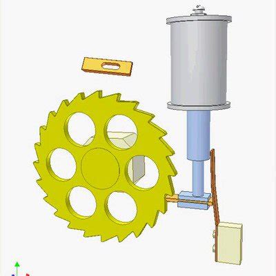 Ratchet Mechanism - mechamechanisms.com