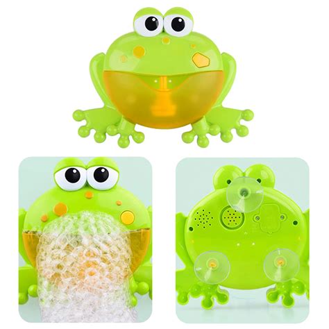 Aliexpress.com : Buy Baby Bath Bubble Machine Big Frogs Automatic Bubble Maker Blower Music ...