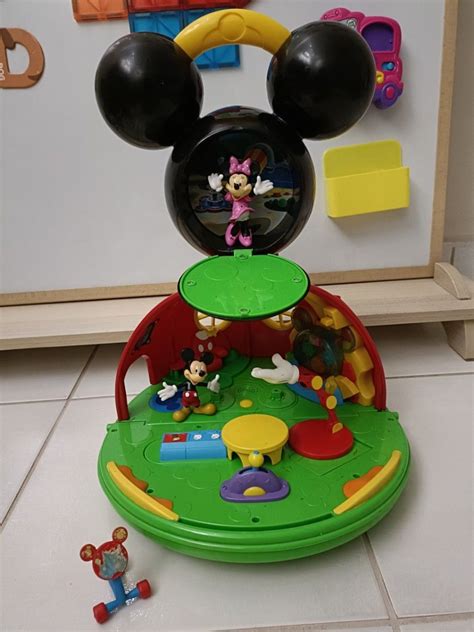 Disney Mickey Mouse Clubhouse Playhouse, Hobbies & Toys, Toys & Games on Carousell