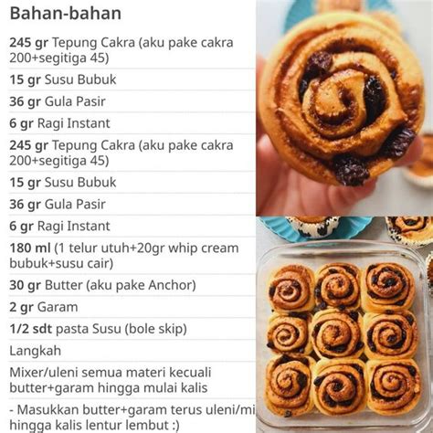 Bahan Bahan Membuat Roti - Boris James