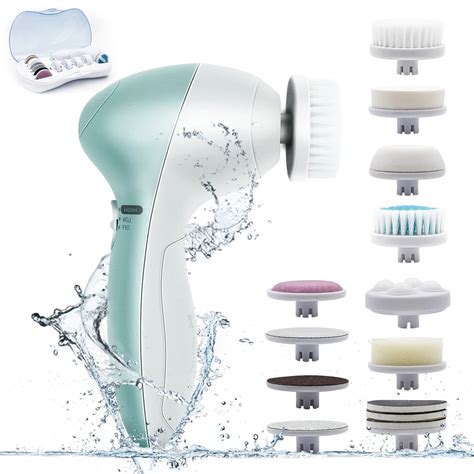 10in1 face cleansing brush massager facial peeling electric facial ...