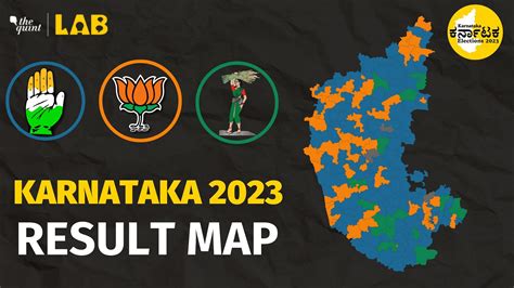 Election Result Live Updates: Karnataka Elections 2023 Live Leads/Results Map: Who’s Ahead - BJP ...