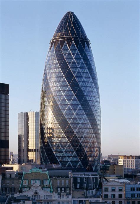 Contemporary Architecture: Tall Glass Building in the City