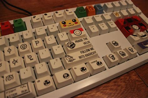 Custom Pokemon Mechanical Keyboard, by u/Str0ngmachine | Pokemon ...