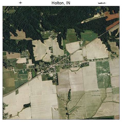 Aerial Photography Map of Holton, IN Indiana