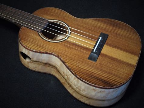 Burl Wood Tenor Ukulele - Kimo Ukulele