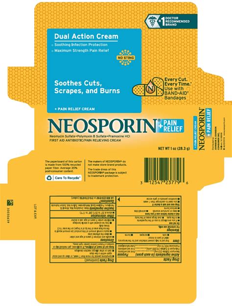 NEOSPORIN PLUS PAIN RELIEF FIRST AID ANTIBIOTIC/PAIN RELIEVING- neomycin sulfate, polymyxin b ...