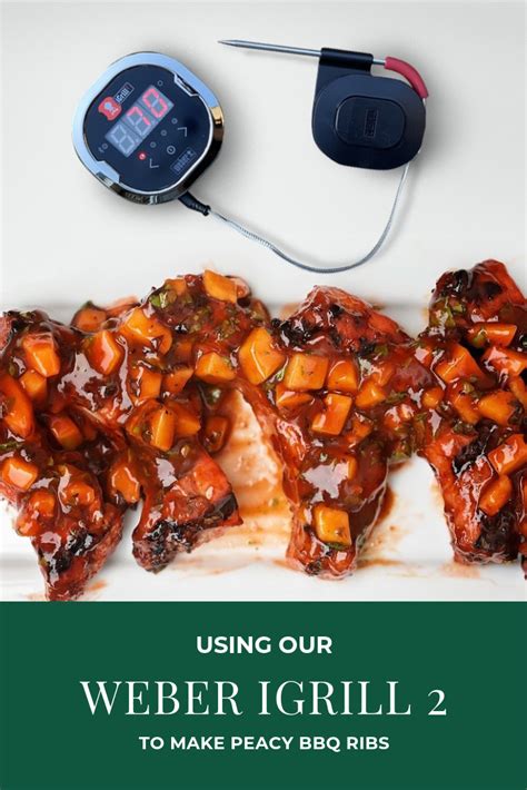 Weber iGrill 2 | Summertime recipes, Everyday food, Bbq ribs